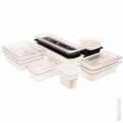 Cambro® Camwear® Plastic Food Pan, 10-7/16"L x 10-7/16"W x 8"H, Clear - Pkg Qty 6