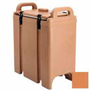 350LCD157 cambro - soupe Camtainer transporteur, aucune Spigot, Gallon de 3-3/8, 16-1/2 x 9 x 18-3/8, café Beige