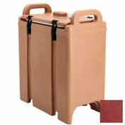 350LCD402 cambro - soupe Camtainer Carrier, isolé, 3-3/8 GAL, 16-1/2 x 9 x 18-3/8, rouge brique