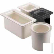 Cambro 60CFC135 - Coldfest Food Pan Cover, 1/6 Size, Flat, Polycarbonate, Clear, NSF - Pkg Qty 2