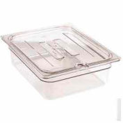 60CWCH135 cambro - casserole de nourriture Camwear couvrir, taille 1/6, avec poignée, Polycarbonate, transparent, NSF, qté par paquet : 6