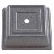Cambro 85SFVS101 - plaque de couverture, Square, correspond à 8-1/2", Parchment Antique, qté par paquet : 12