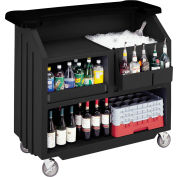 Cambro BAR540DS - Beverage Bar, Small Portable, Black Base
