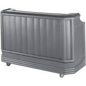 Cambro BAR730PM191 - grande taille w/Post-mix système Bag-in-box sirop, granit gris
