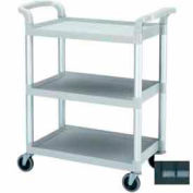 cambro BC331KD110 - chariot de Bus, 3 étagères, 4" roulettes, noir