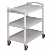 cambro BC340KD480 - chariot de Service 3 tablettes gris moucheté