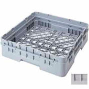 cambro BR414151 - Camrack Base carré 4-1/4" à l’intérieur de la pile hauteur doux gris NSF, qté par paquet : 5