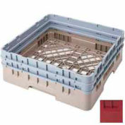 Cambro BR578416 - Camrack Base Rack 5-7/8" Inside Stack Height Cranberry NSF - Pkg Qty 4