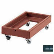 cambro CD1327110 - Camdolly lait caisse noire capacité 300 lbs.