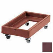 cambro CD1327131 - capacité de charge brun foncé Crate Camdolly lait 300 lbs.