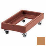 Cambro CD1327157 - Camdolly Milk Crate Coffee Beige Load Capacity 300 lbs.