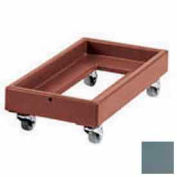 cambro CD1327401 - capacité de charge bleu ardoise Camdolly Milk Crate 300 lbs.