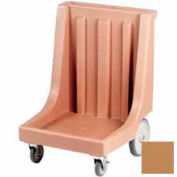 cambro CD2020HB157 - Camdolly avec poignée pour Camracks café Beige