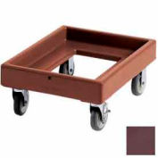 Capacité de charge cambro CD300131 - Camdolly 19-3/8" D x 25-5/8 « L x 10-3/8 » H, 300 lbs, brun foncé