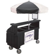 Cambro CVC72110 - Camcruiser Vending Cart, 1 full size pan, 6" deep, Black