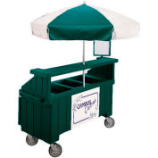 cambro CVC72519 - Camcruiser Vending Cart, 1 pleine grandeur pan, 6" de profondeur, vert