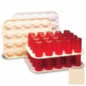 Cambro GK2000133 - Glass Keeper, 14" x 18", Holds 20 Glasses, Regal Plastic, Beige - Pkg Qty 12