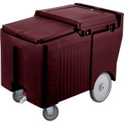 Cambro ICS175LB131 - glace Caddy, Brown, 125lbs. Casquette, Short, pivotant 2 1 w/frein, roues facile 2, 10"