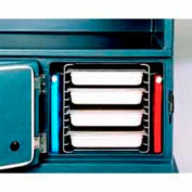 Cambro MDC24R - grille métallique, à utiliser avec MDC24 et chariot de Service de boissons MDC24F 23x17x14H, argent