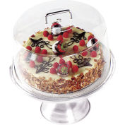 Cloche à gâteau ronde Cambro RD1200CW135, 12 x 12, transparent