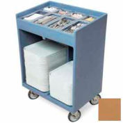 cambro TC1418157 - plateau et panier argent (avec les Pans et couverture) café Beige
