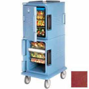 Cambro UPC800402 - Ultra Food CamCart Pan Carrier, Cap. 60 pintes, 6" roulettes, rouge brique