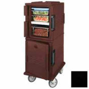 Cambro UPCHT800110 - Ultra CamCart Heated Food Pan Carrier, Heated Top Door, Front Loading, Black