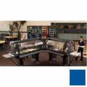 Cambro VBRLHD5186 - Versa Food Bars Serving Buffet, Cold Food, 60" x 29" Low, Navy Blue