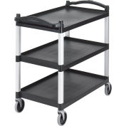cambro BC340KD110 - chariot de Service 3 tablettes noir, BC340KD110