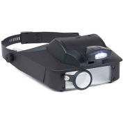 Carson® LV-10 LumiVisor™ LED Lighted 2x/3x/5x/6x Head Worn Magnifier