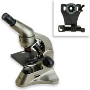 Carson® MS-040SP Biological Microscope & Universal Adapter for Smartphones Kit