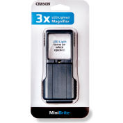Carson® PO-25 MiniBrite 3x Loupe, qté par paquet : 3