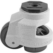 Foot Master® Swivel Stem Manual Leveling Caster GD-120S - 2200 Lb. Cap. - 75mm Dia. Nylon Wheel