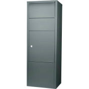 Barska® Parcel Drop Box, Front Access, 10-1/2"W x 15-2/5"D x 41-1/2"H - Black