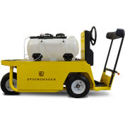 Columbia Sanitization Stockchaser 4 Wheel Vehicle with Spray Bar - Wand, 24V