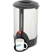 Classic Coffee Concepts SSU50 - Coffee Percolator / Urn, 50-Cup, Stainless Steel, 120V