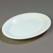 Carlisle 3308602 - Sierrus™ Oval Platter 9-1/2" x 7-1/4", White - Pkg Qty 24