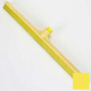 Spectrum® Color-Coded One-Piece Rubber Floor Squeegee 24" - Yellow - 3656804 - Pkg Qty 6