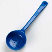 Carlisle 399314 - Perforated Measure Miser Spoon, Long Handle 8 Oz., Blue - Pkg Qty 12