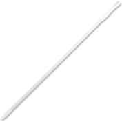 Carlisle Sparta Spectrum Fiberglass Handle W/Self-Locking Flex-Tip 60"L, White - Pkg Qty 12