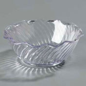 Carlisle 453307 - Tulip Bowl 13 Oz., 5-9/16", San, Clear - Pkg Qty 24