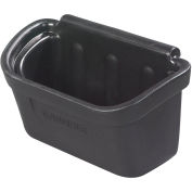 Carlisle CC11SH03 - argenterie Bin pour desservir Cart, noir