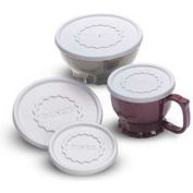 Dinex DX9300B7000 - Tropez Disposable Lid- Fits DX9300B, 9Oz. Bowl, 1000/Cs, White