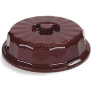 Dinex DX9407B03 - Tropez Entree Dome, High-Temp, 7-3/4"D, 12/Cs, Onyx