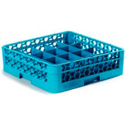 Carlisle RC20-114 - Opticlean™ 20-Compartment Cup Rack W/ 1 Open Extender, Carlisle Blue - Pkg Qty 4