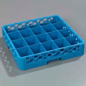 Carlisle RC2014 - Opticlean™ 20-Compartment Cup Rack, Carlisle Blue - Pkg Qty 6