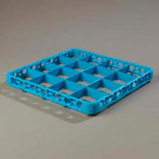 Carlisle RE1614 - Opticlean™ 16-Compartment Divided Glass Rack Extender, Blue - Pkg Qty 6