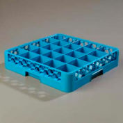 Carlisle RG2514 - Opticlean™ 25-Compartment Glass Rack, Carlisle Blue - Pkg Qty 6