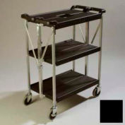 Chariot Fold 'N Go® Carlisle® SBC152103, 15 x 21, noir
