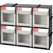 Poubelle rabattable Shuter, 6 compartiments, 12 po L x 4 po L x 10 po H